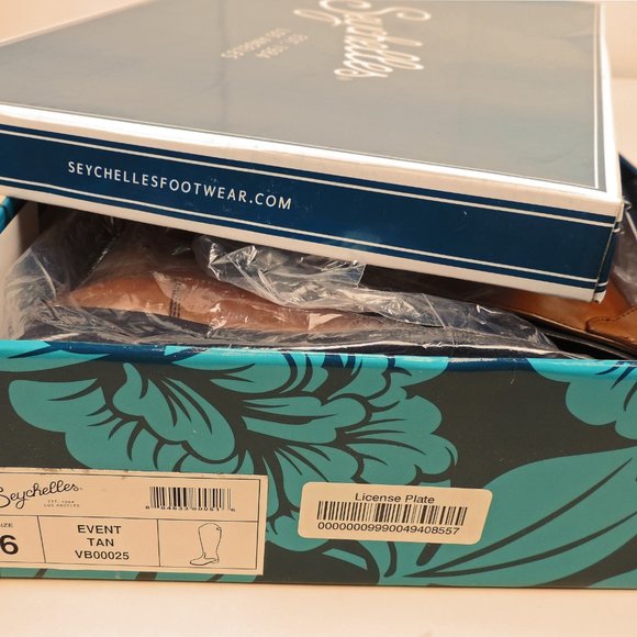 Seychelles Event Leather Riding Boots Brown 6 NIB - Picture 6 of 8